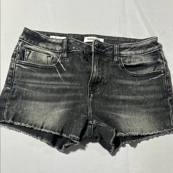 Vigoss Pants - Vigoss black denim shorts